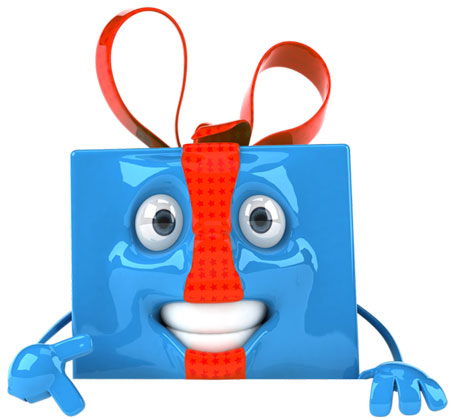 Os presentes que seu amigo escolheu est�o logo abaixo